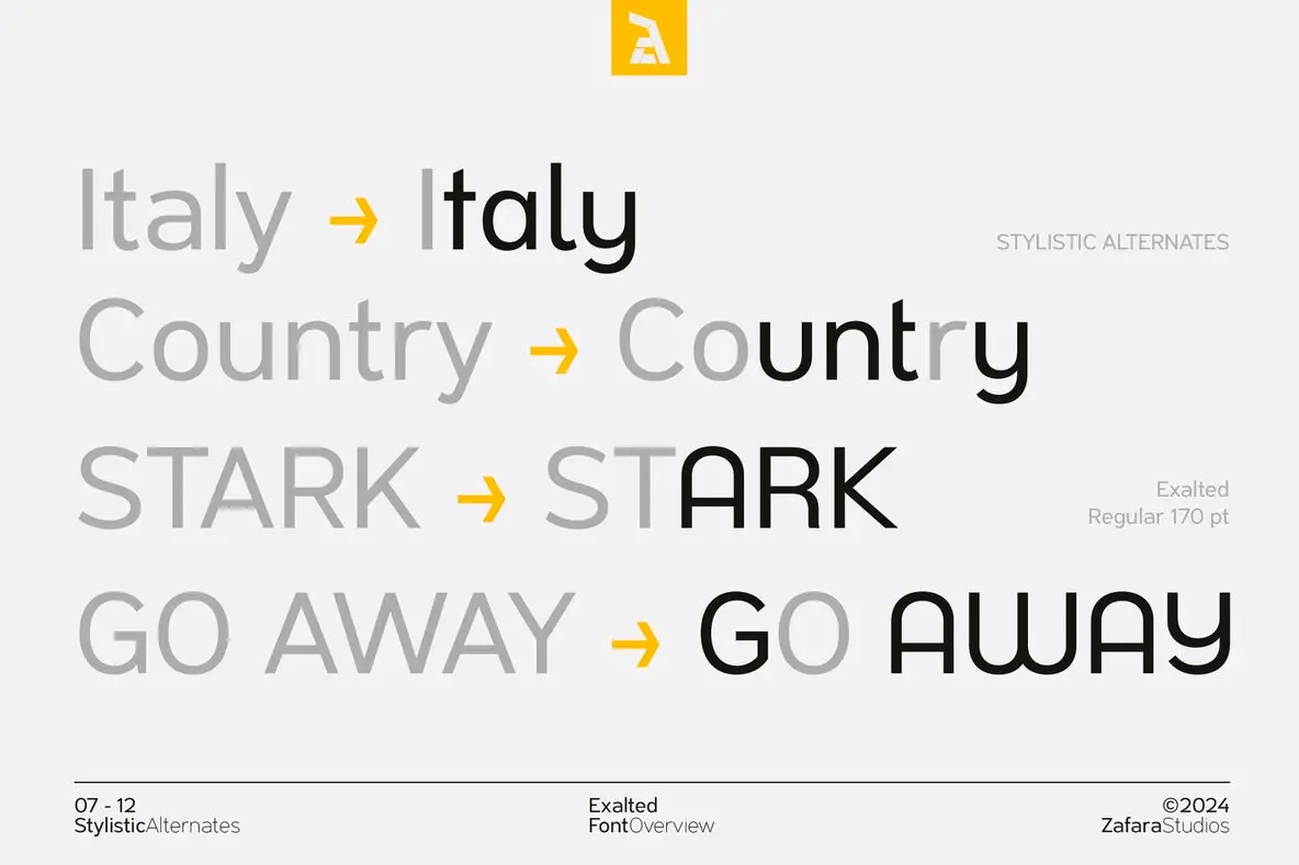 Exalted Font - Fontpath