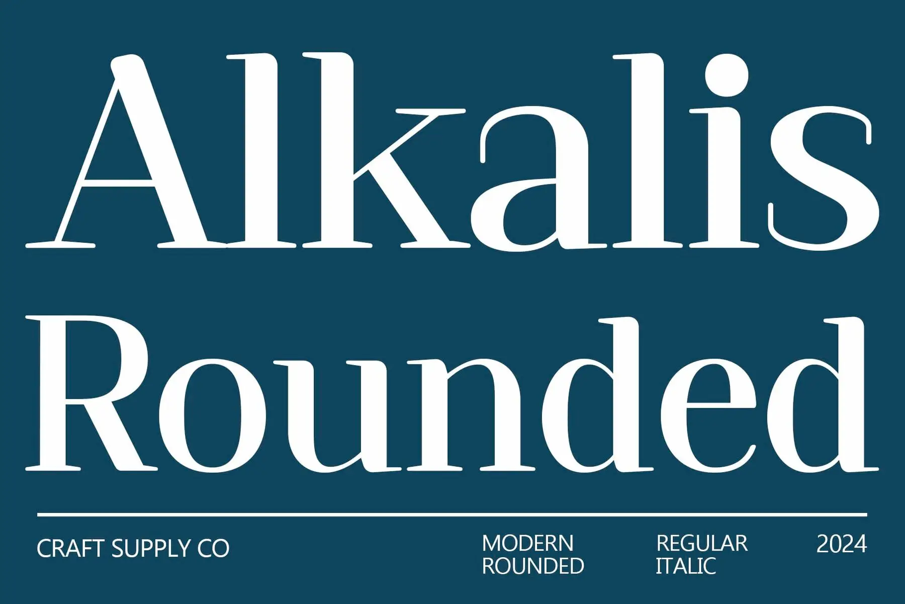 Alkalis Rounded