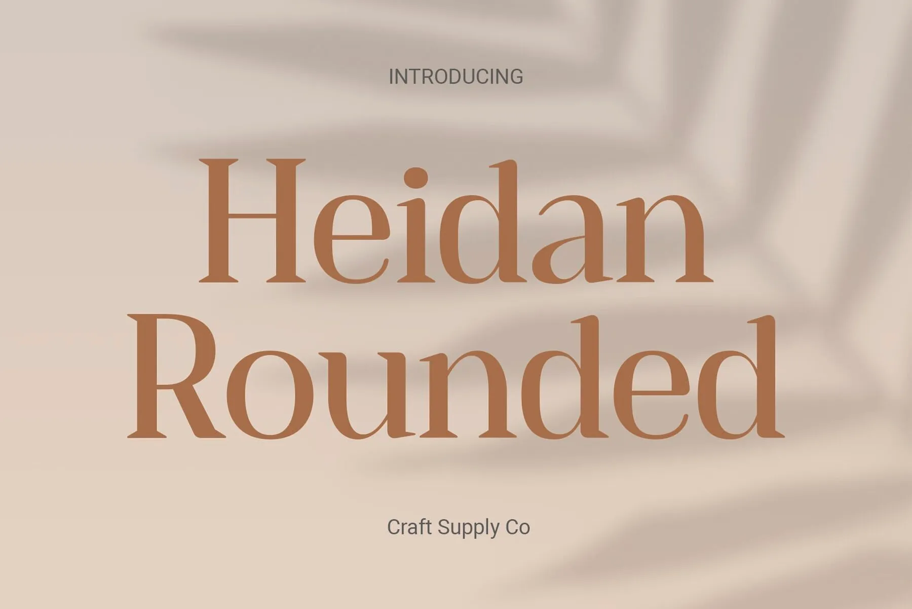 Heidan Rounded