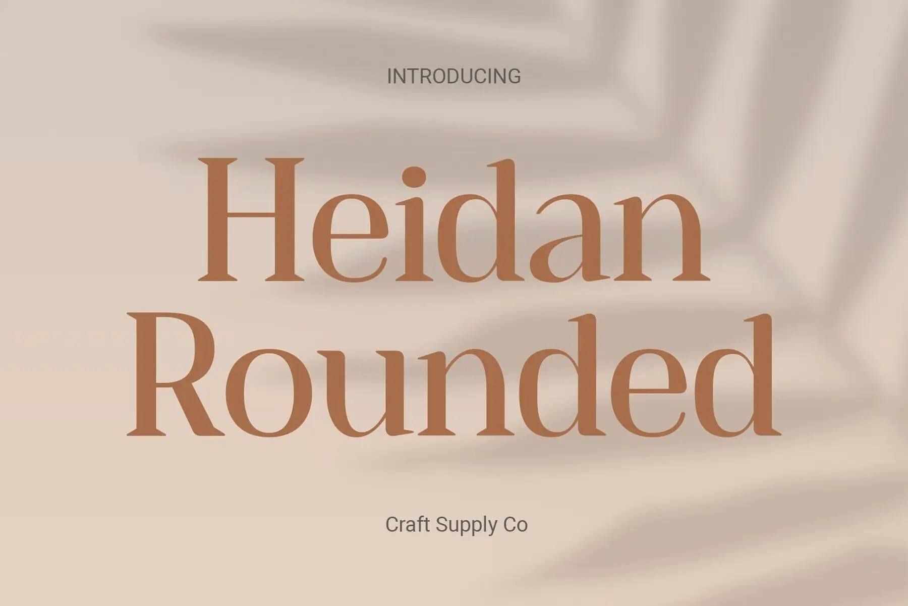 Heidan Rounded