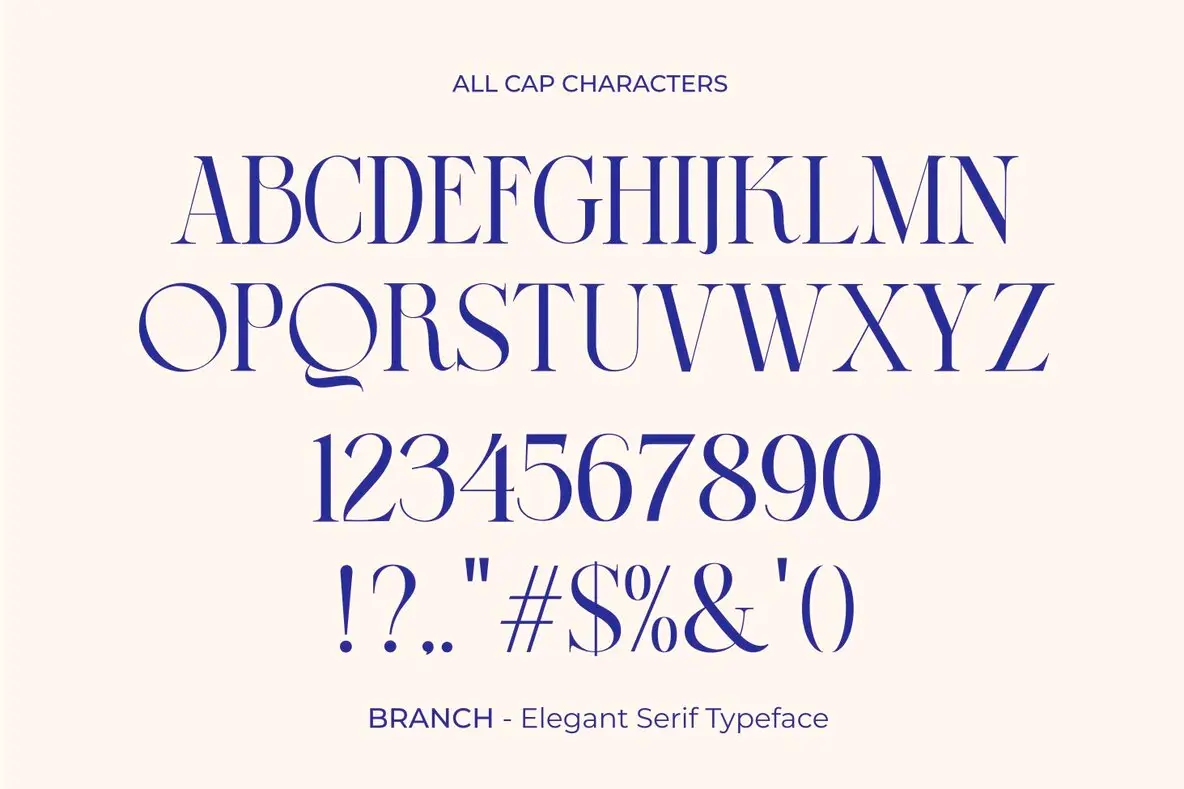 Branch Font - YouWorkForThem