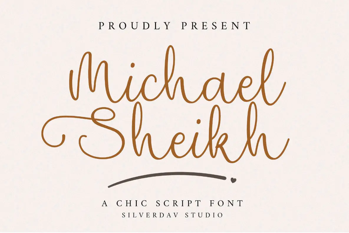 Michael Sheikh Font - YouWorkForThem