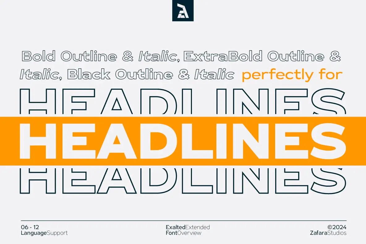Exalted Extended Font - Fontpath