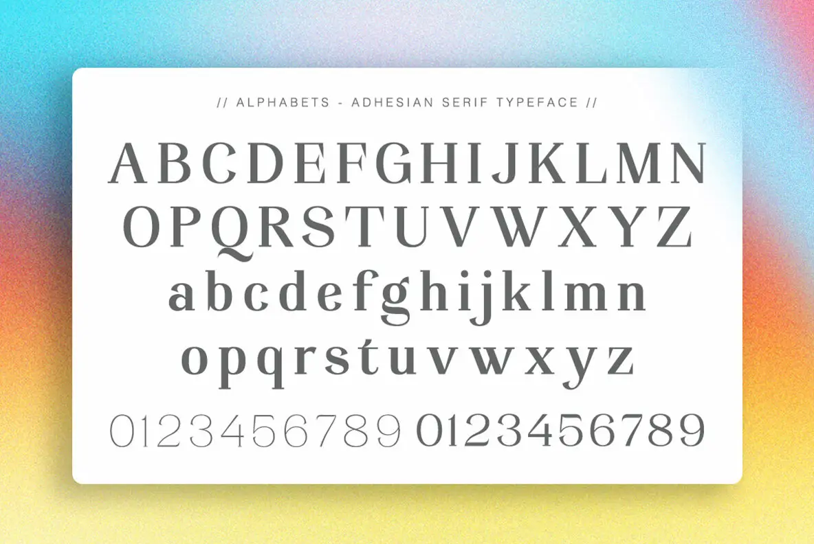 Adhesian Font - FontPath