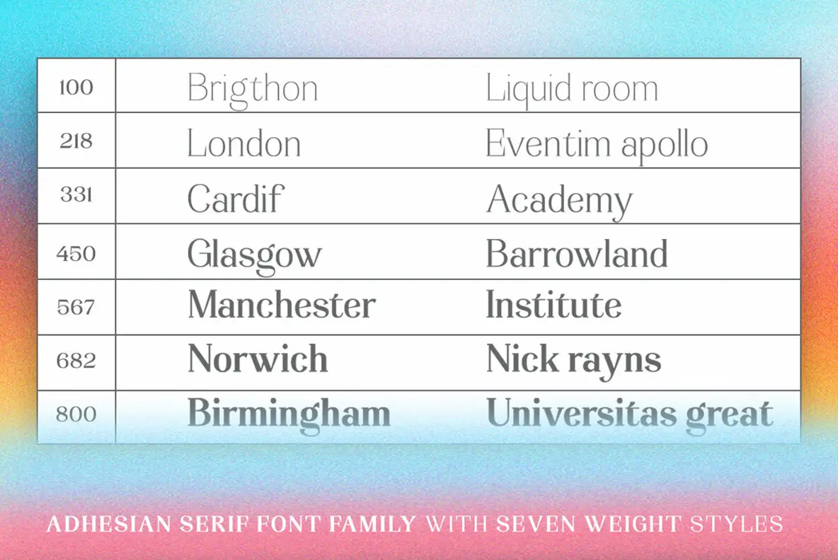 Adhesian Font - FontPath