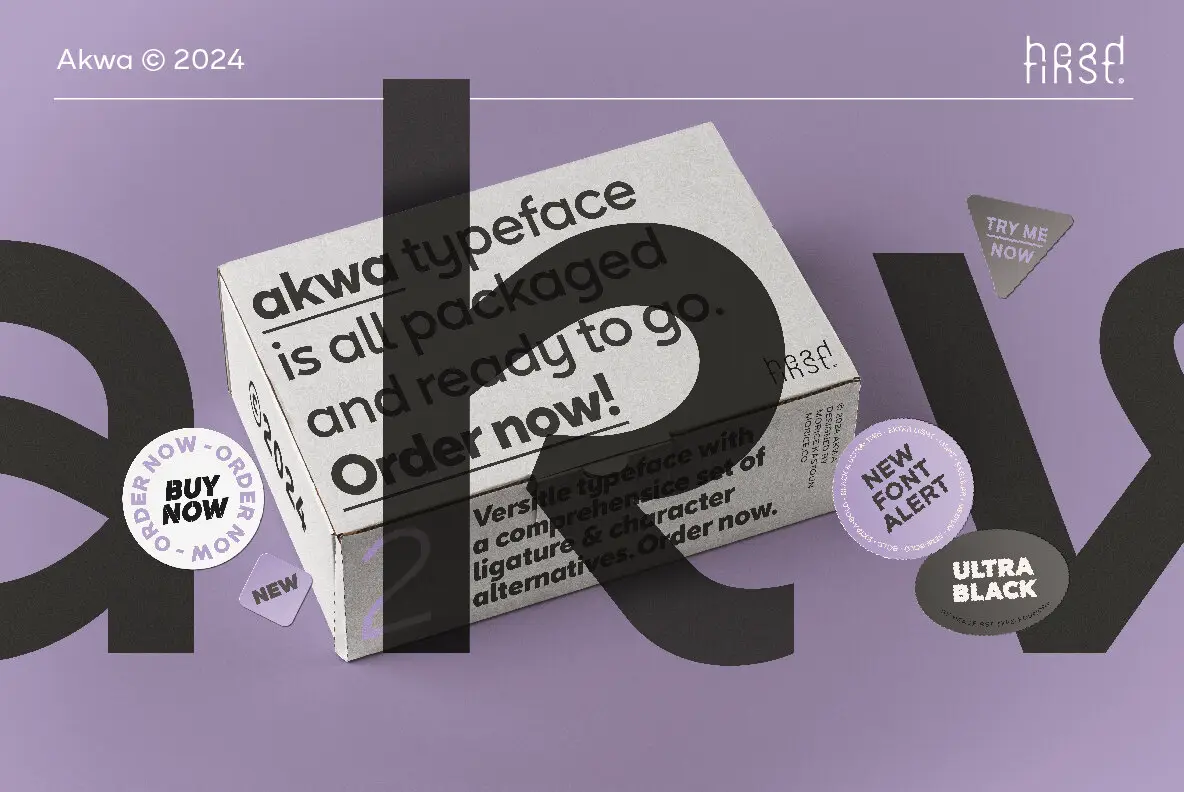 Akwa Font YouWorkForThem