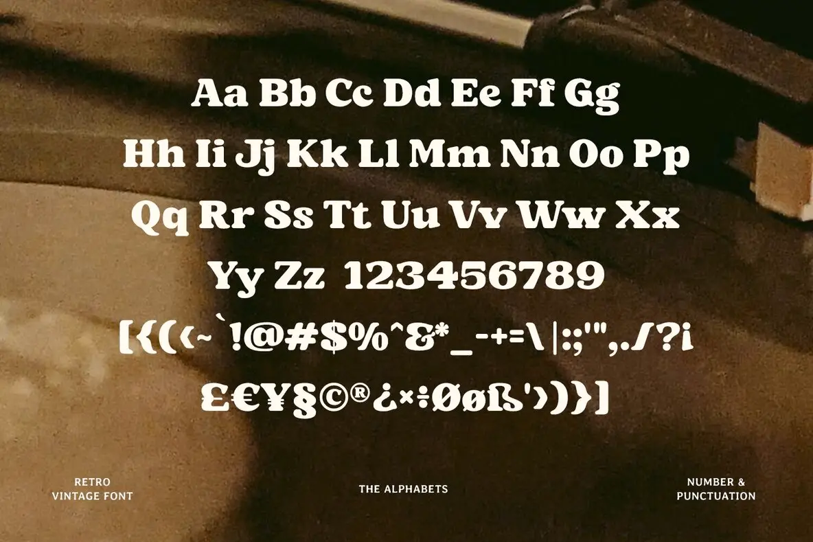 Midcent 60s Font - YouWorkForThem
