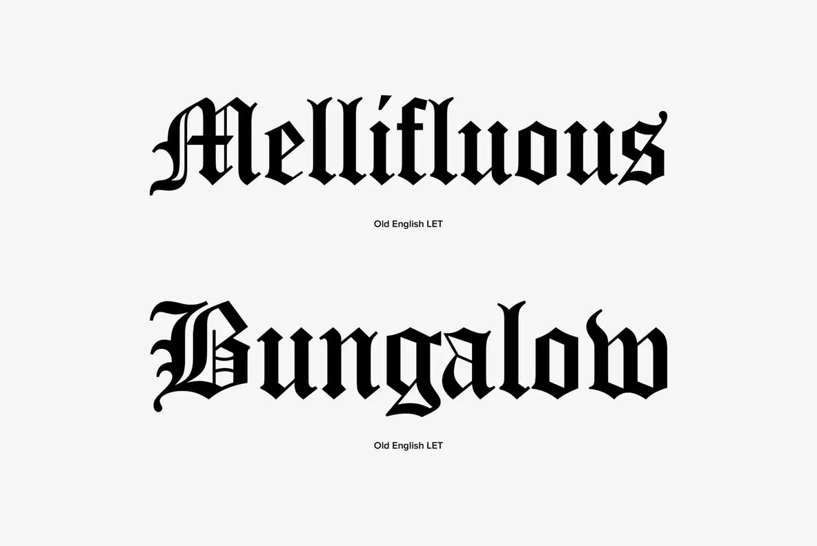 Old English Font - YouWorkForThem