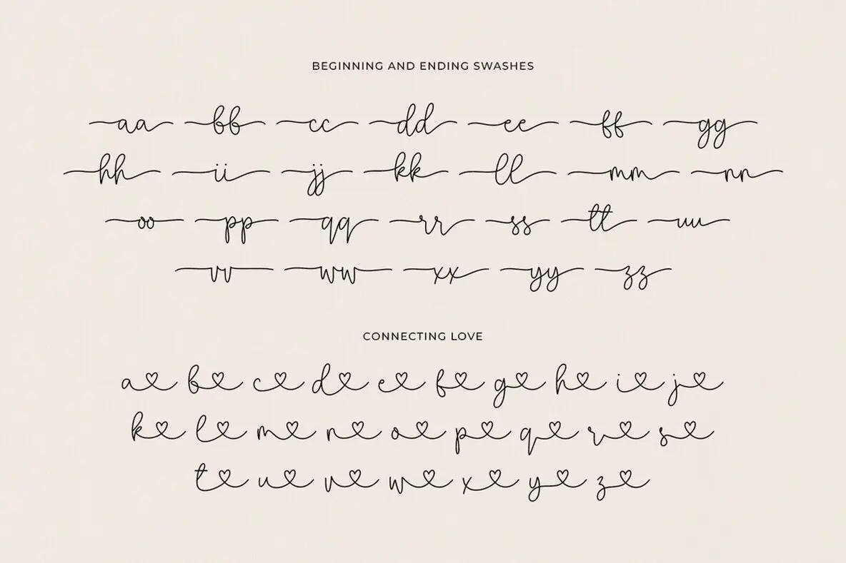 Self Font Cursive Love Self Font - Fontpath