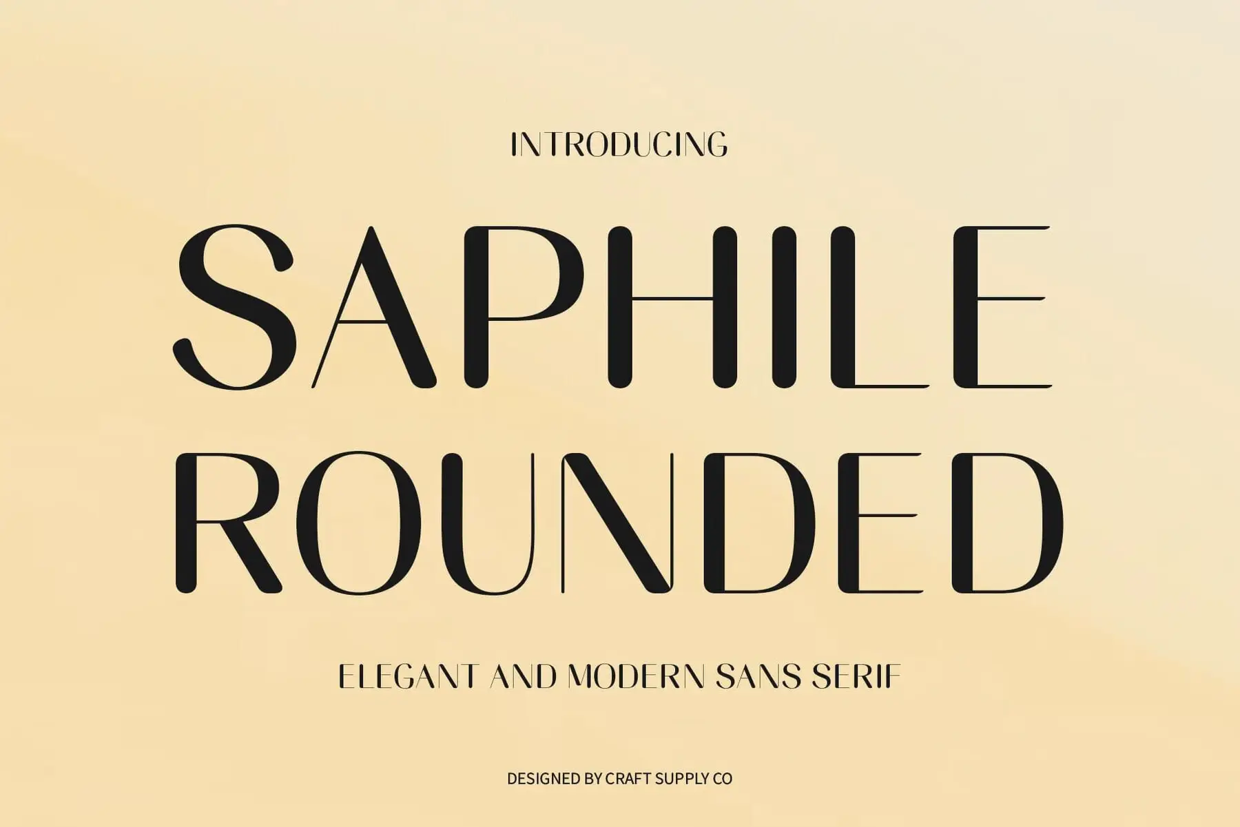 Saphile Rounded