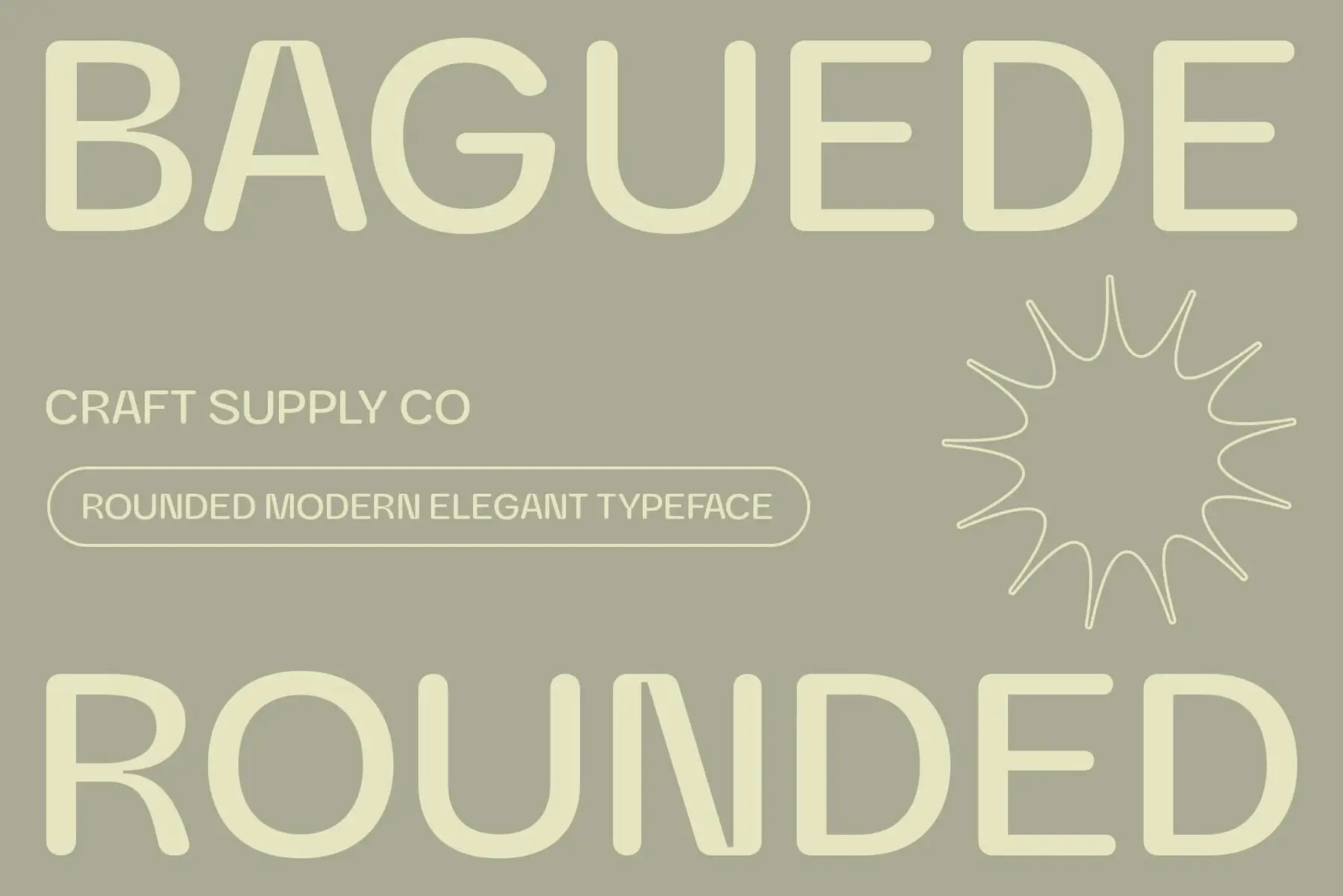 Baguede Rounded