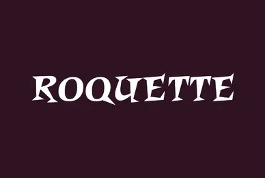 Identifont - Roquette