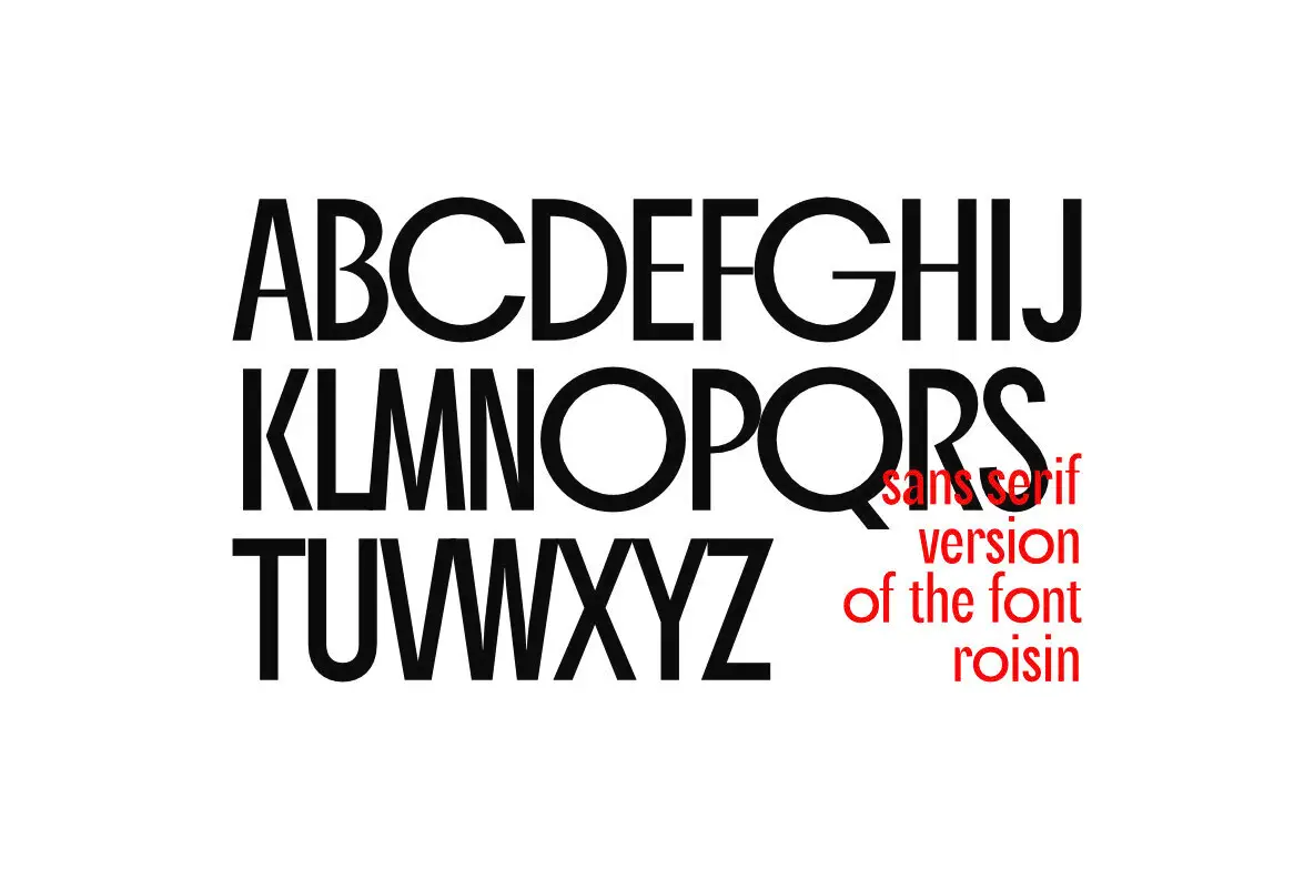 Roisin Sans Font - YouWorkForThem