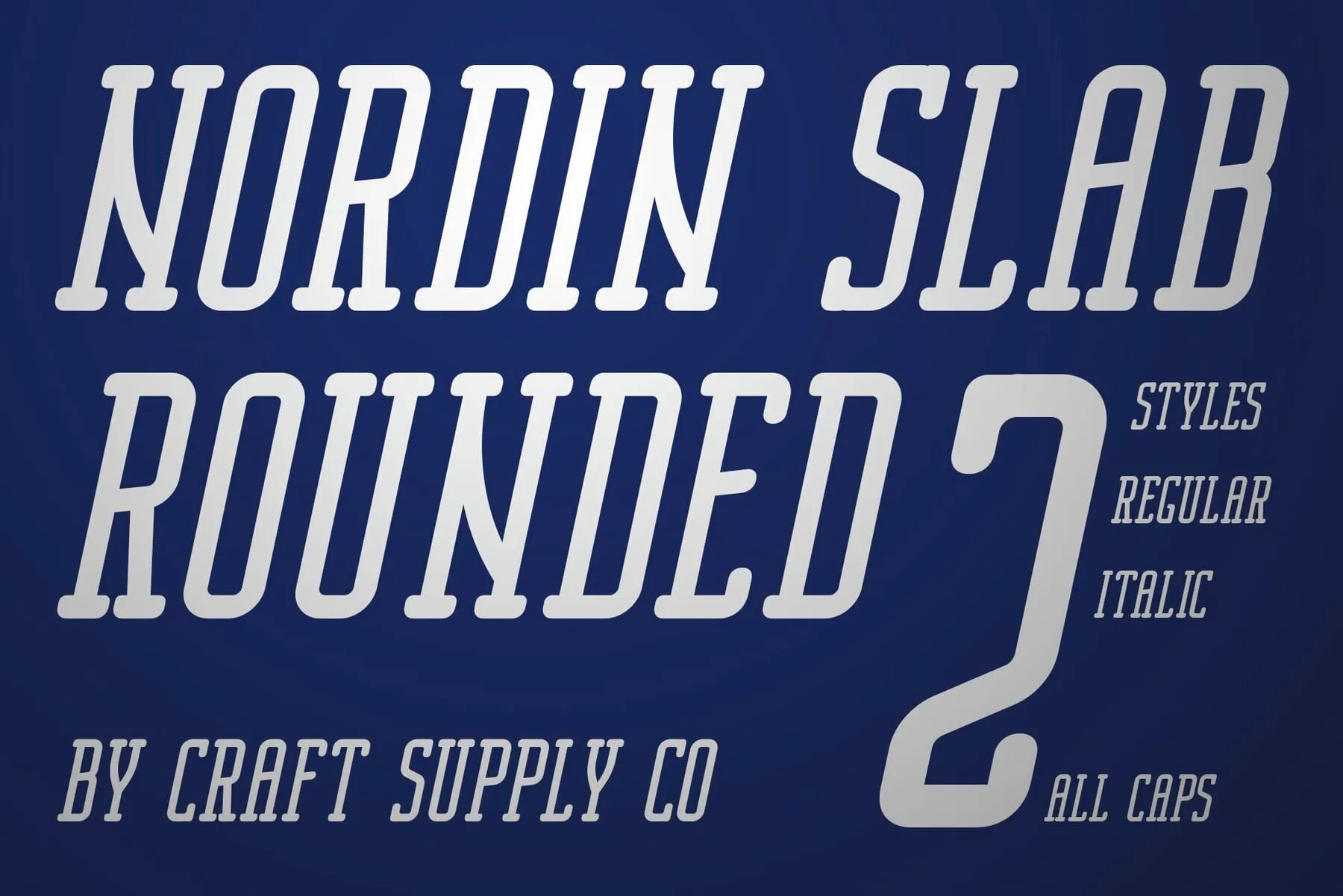 Nordin Slab Rounded