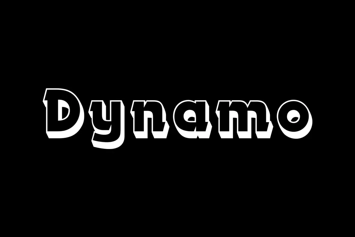 Dynamo Font - YouWorkForThem