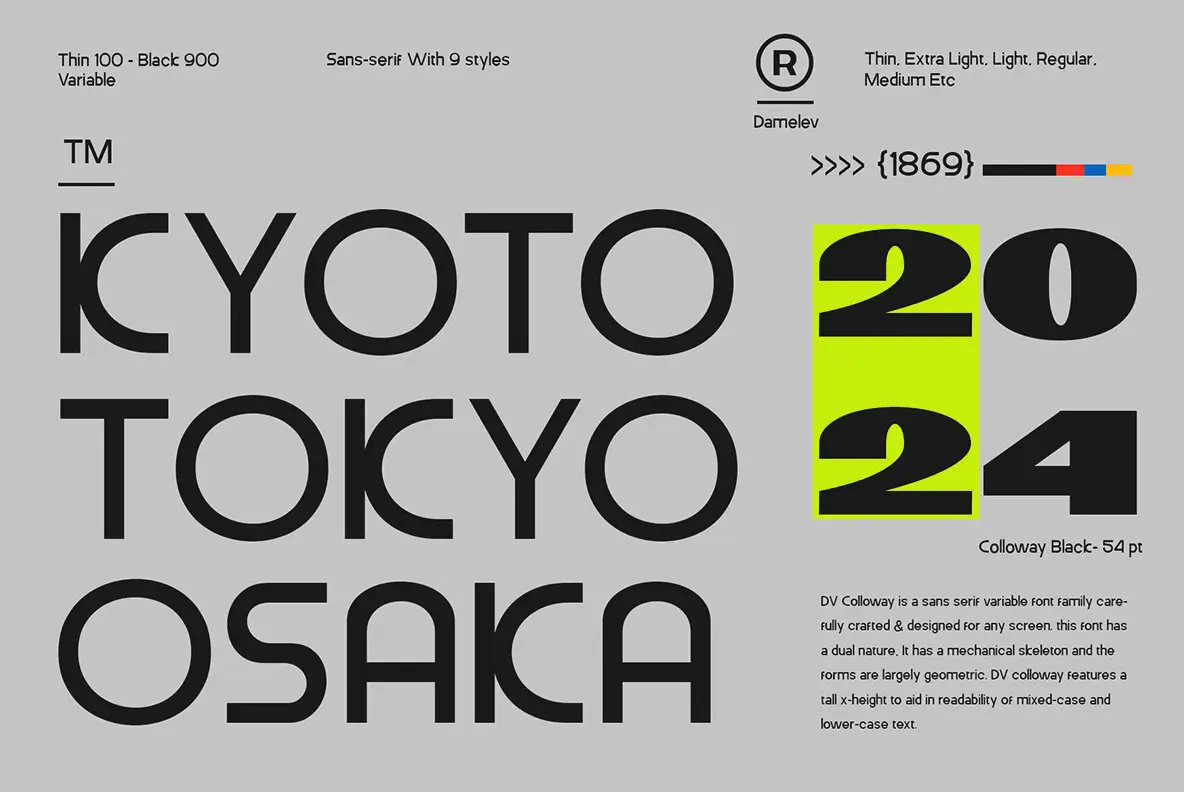 DV Colloway Font - YouWorkForThem