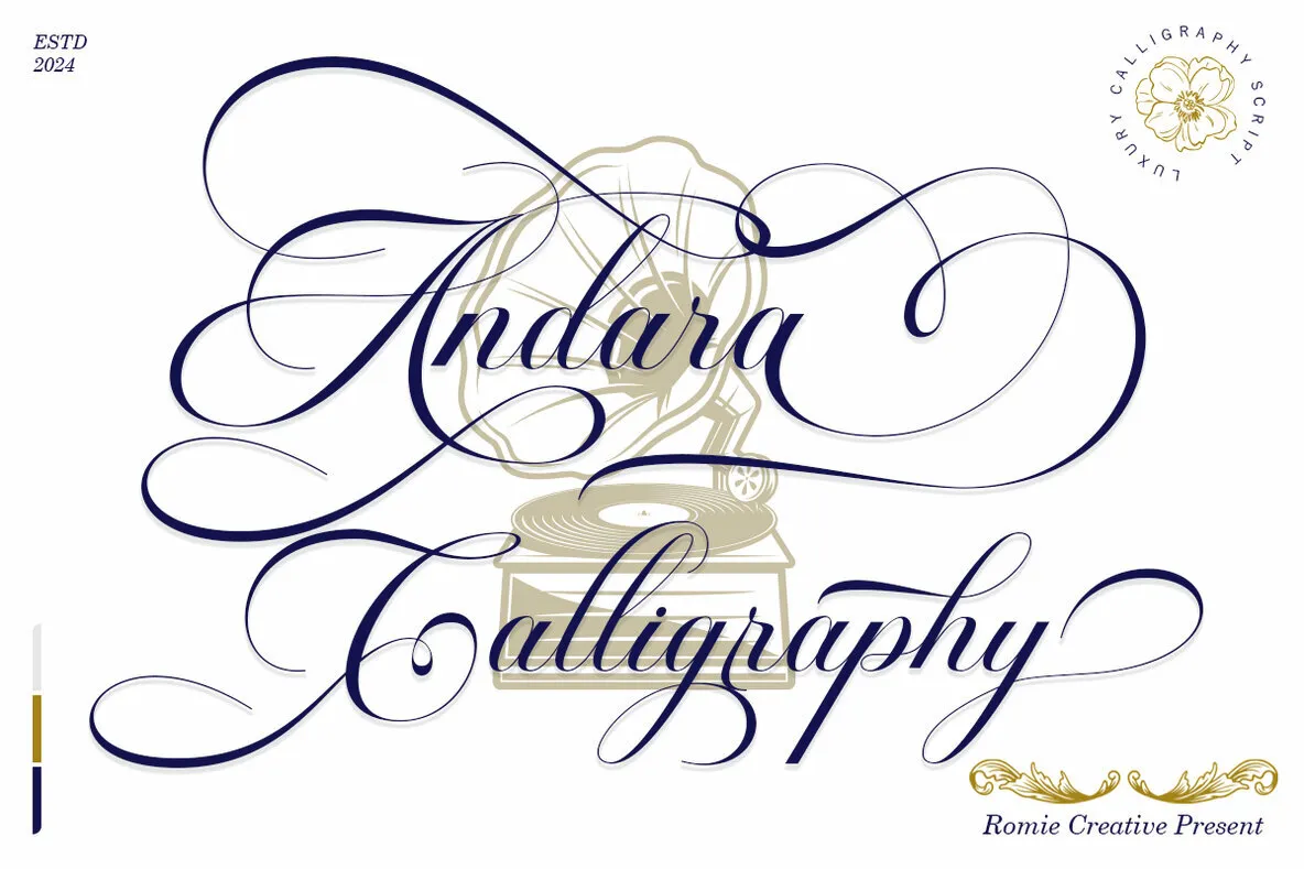 Andara  Calligraphy