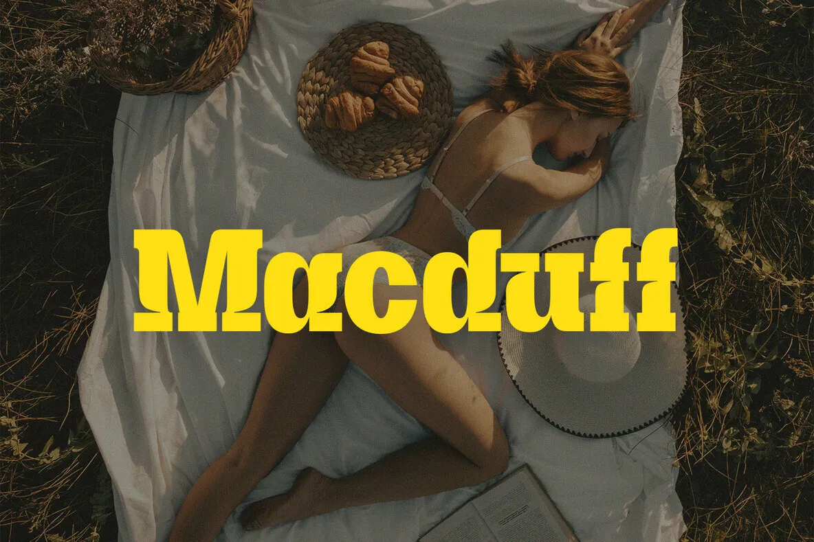 Macduff  Typeface