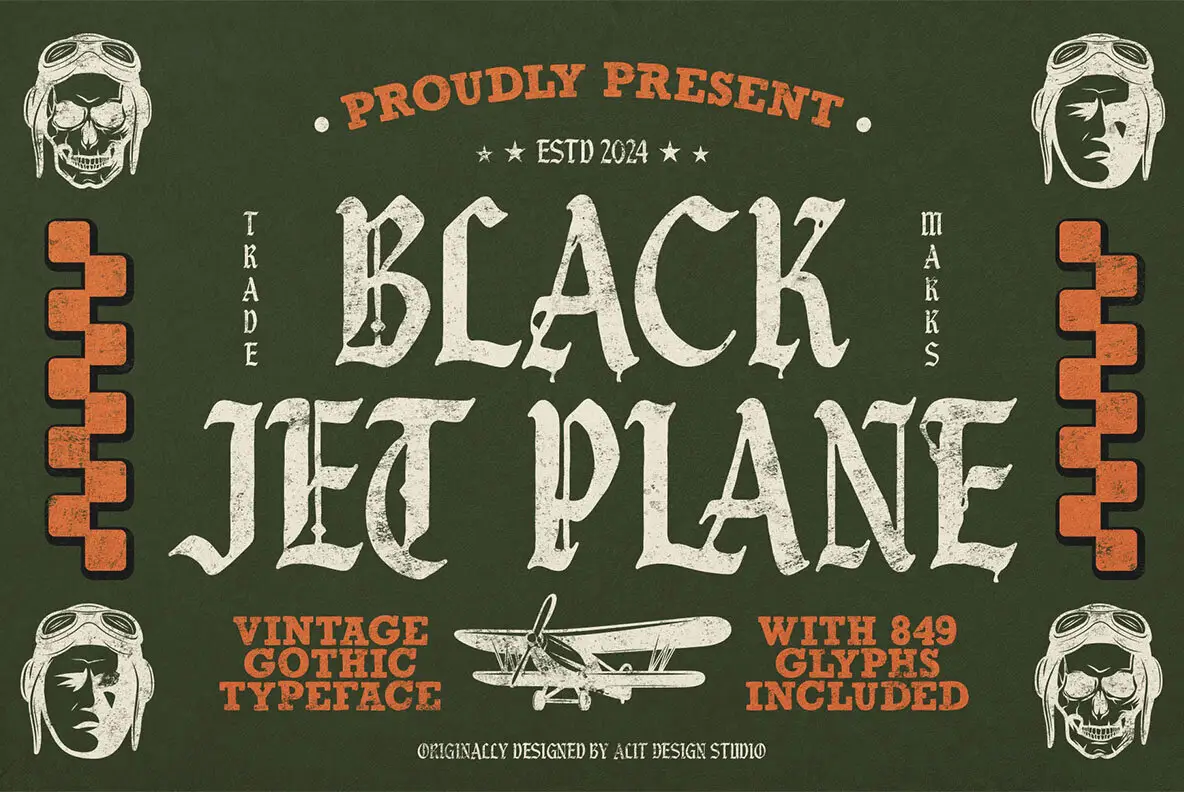 Black Jet Plane