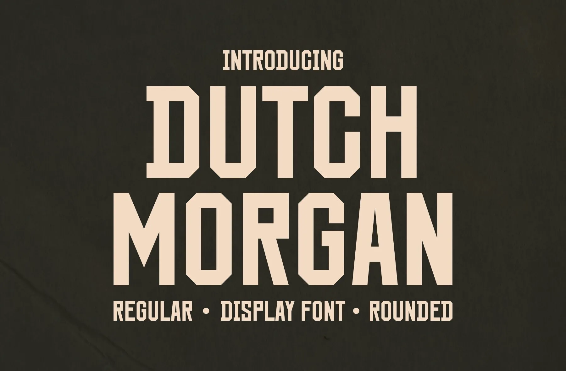 Dutch Morgan