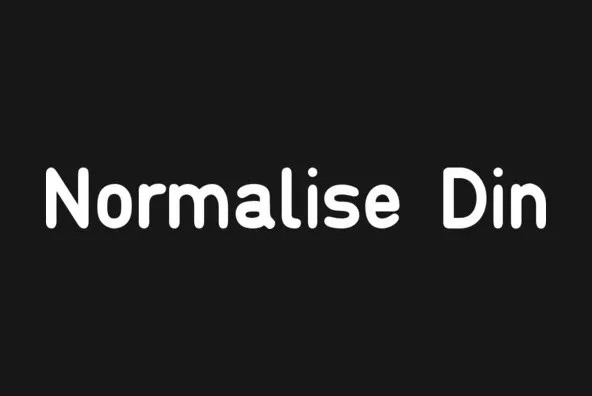 Normalise Din