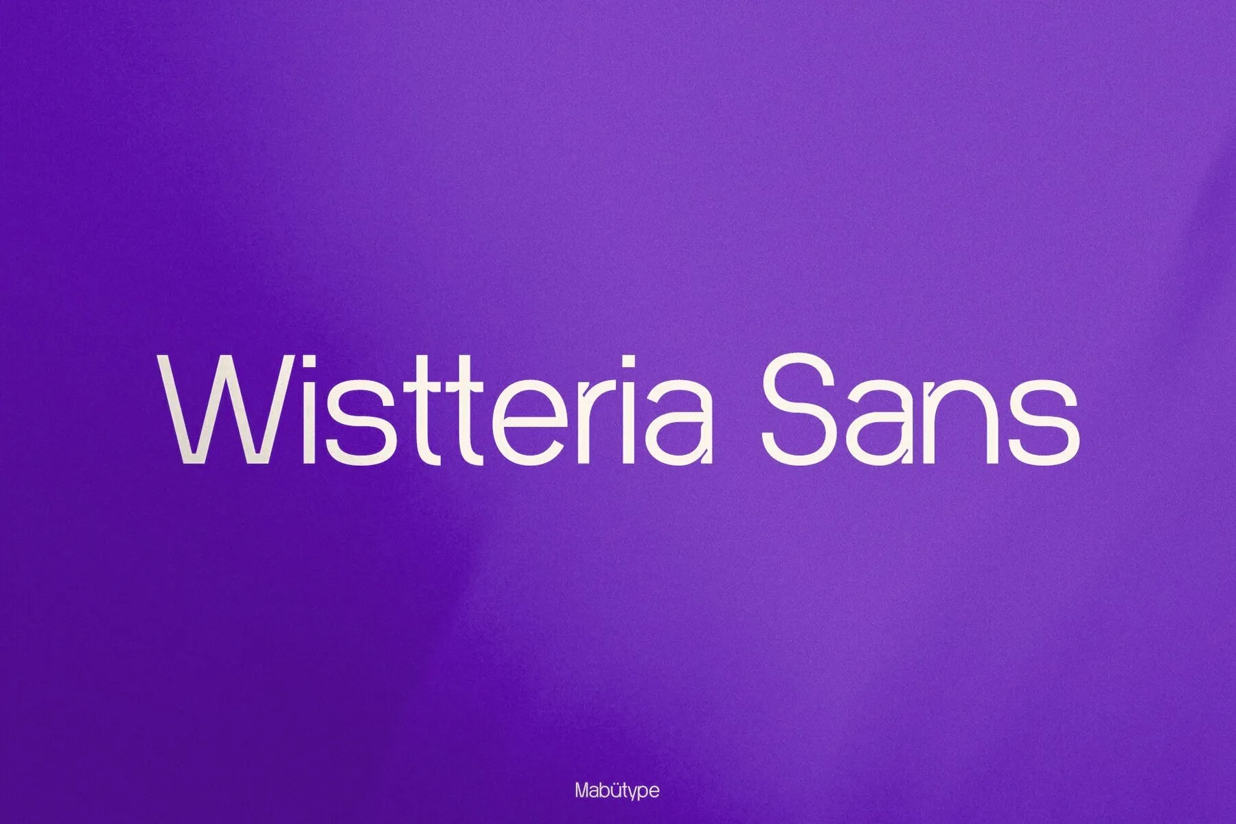 Wistteria Sans