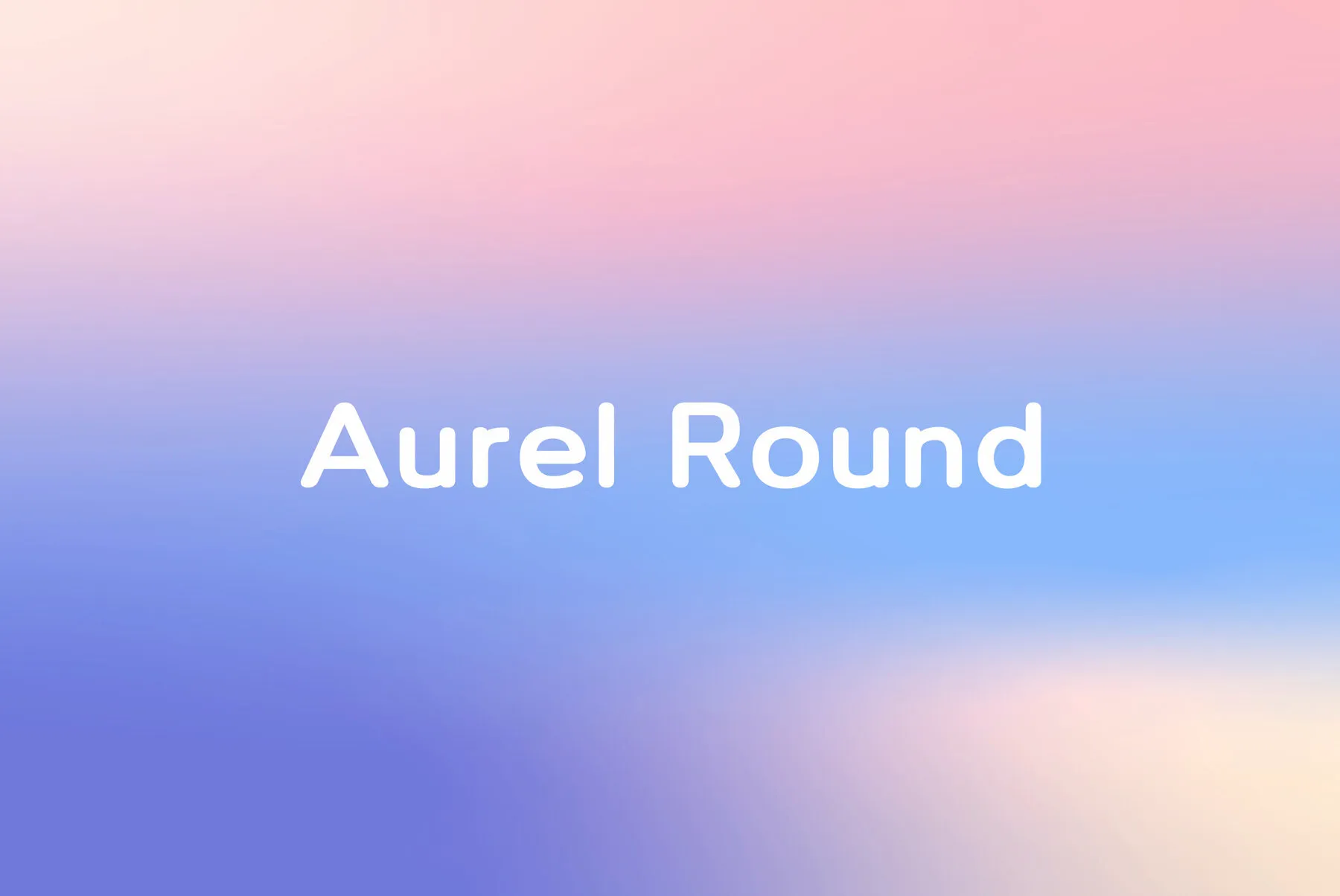 Aurel Round