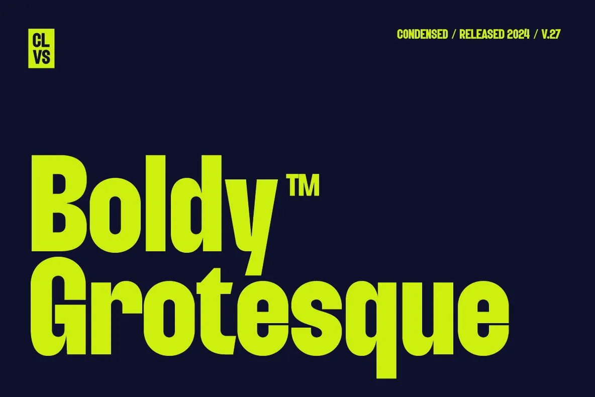 Boldy Grotesque