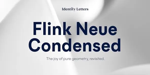 Flink Neue Condensed Font