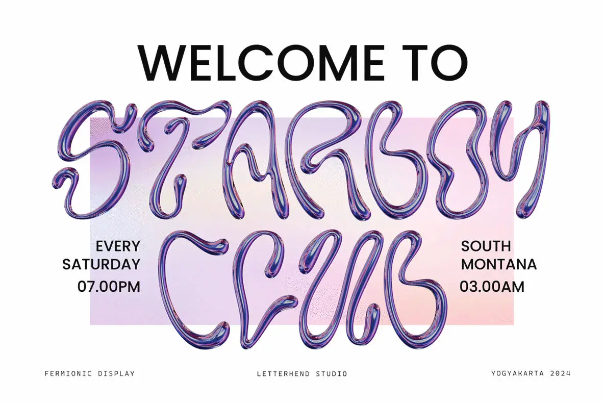 Fermionic Font - YouWorkForThem