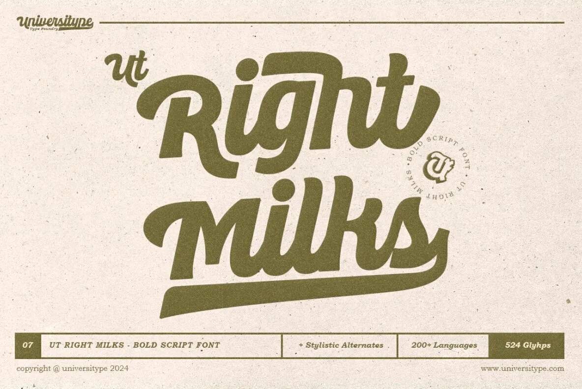 UT Right Milks