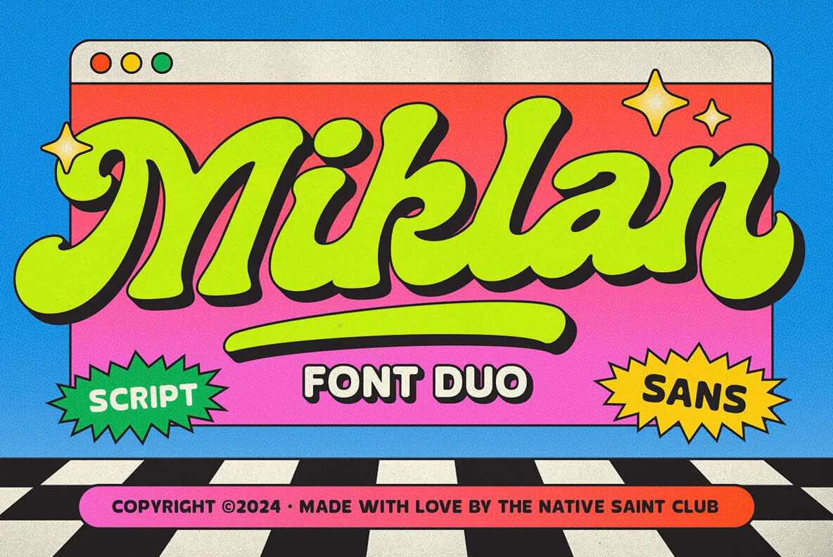 Miklan Font Duo