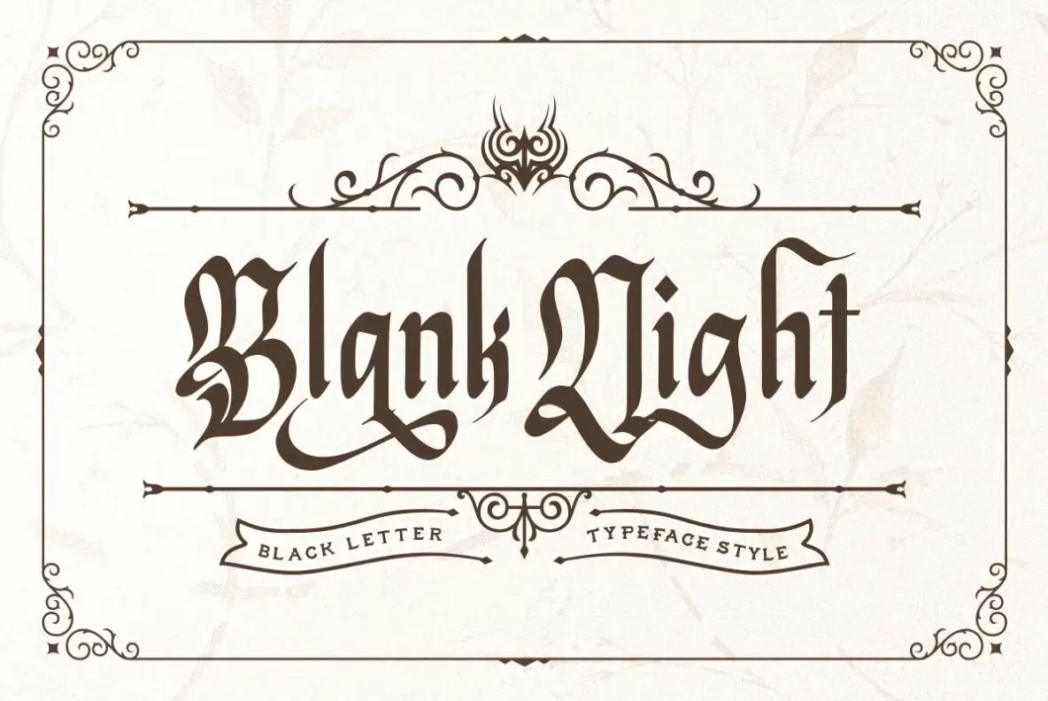 Blank Night