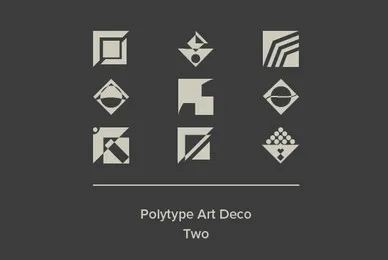 Polytype Art Deco Two