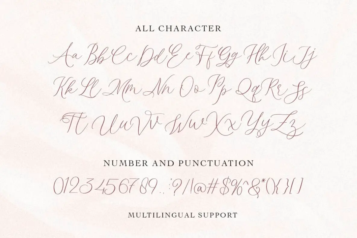 Adeline Lettering Sample Adeline Font - FontPath