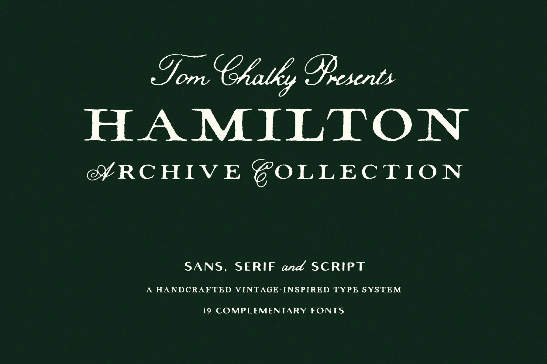 TC Hamilton Archive Collection