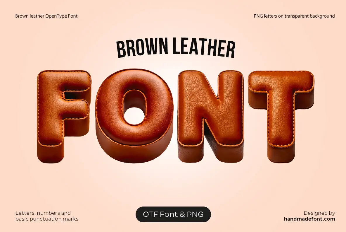 Brown Leather SVG