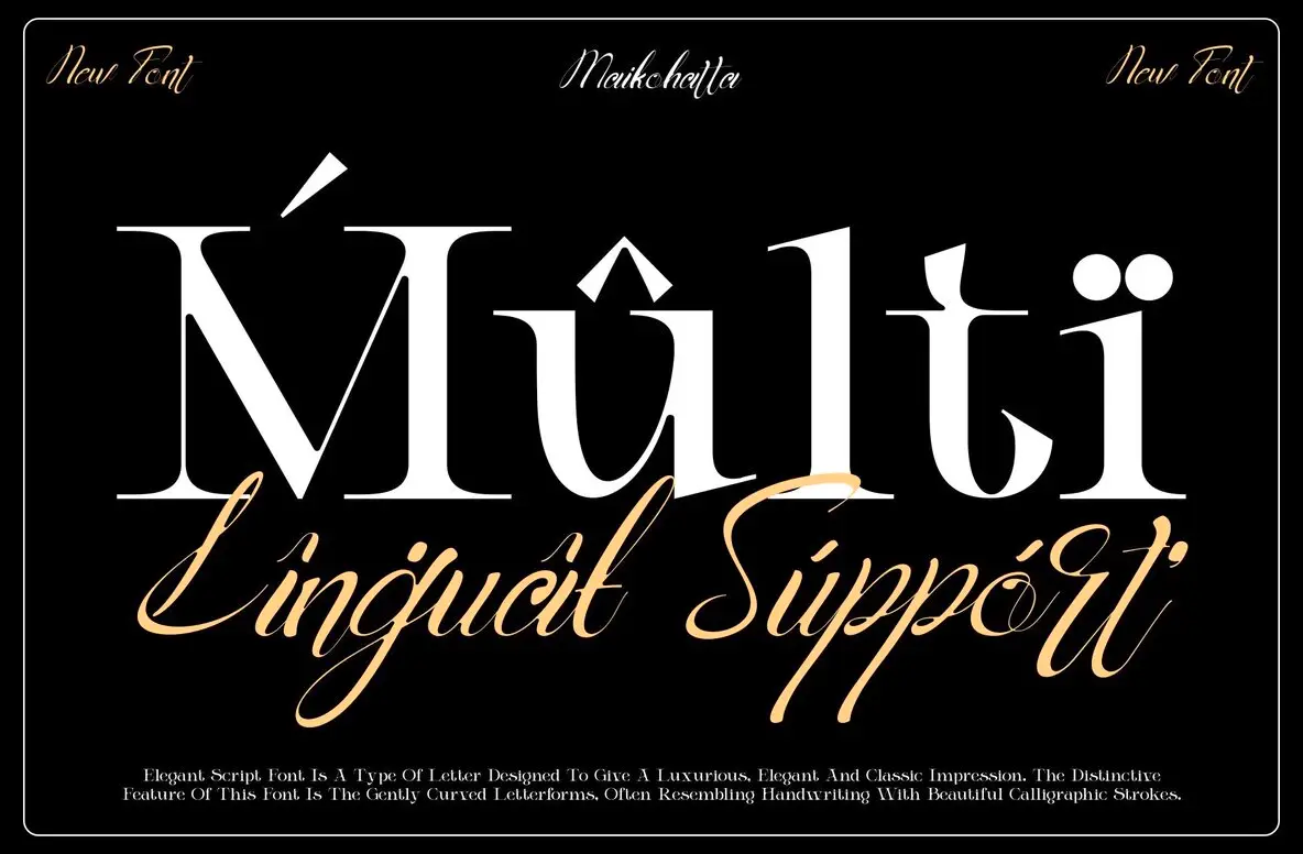 Anicha Font - Fontpath