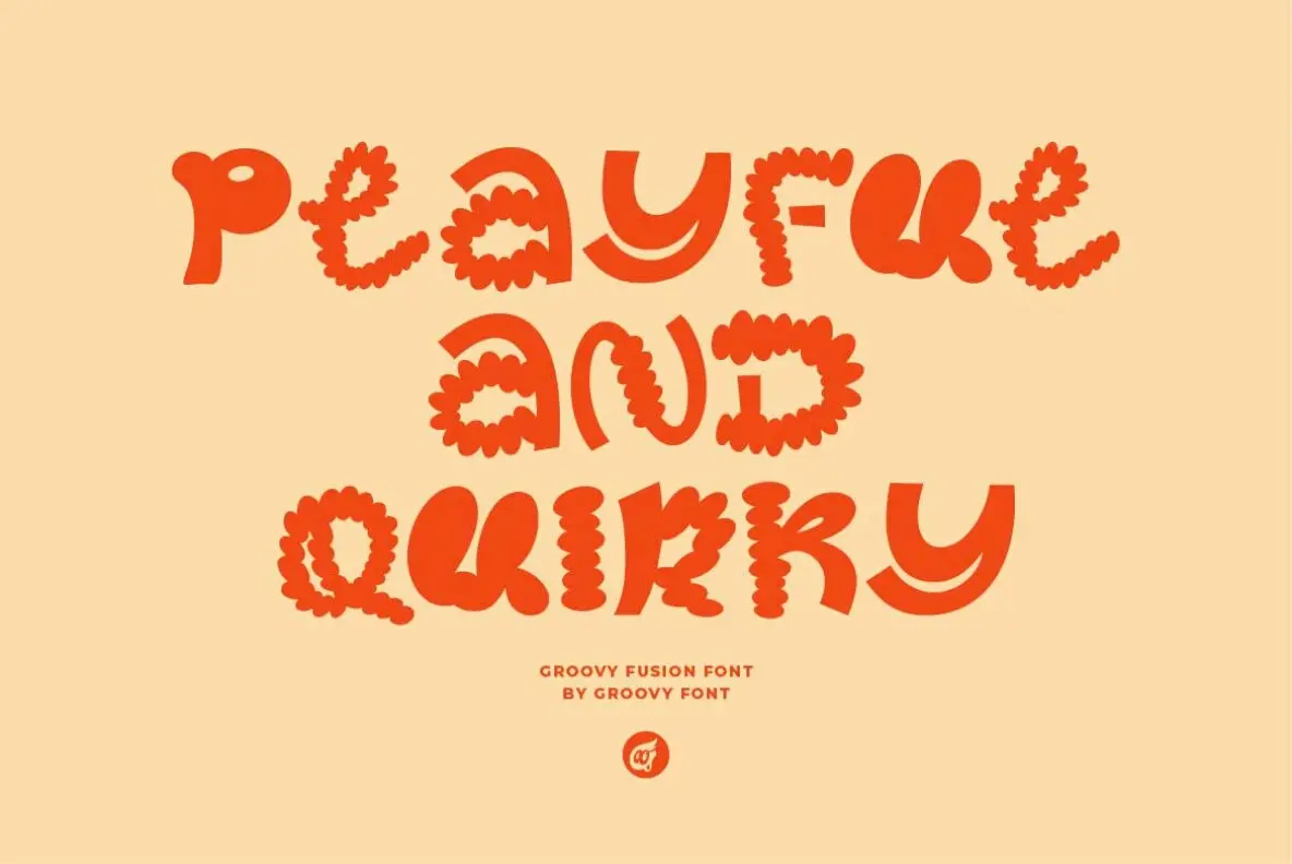 Groovy Fusion Font - YouWorkForThem