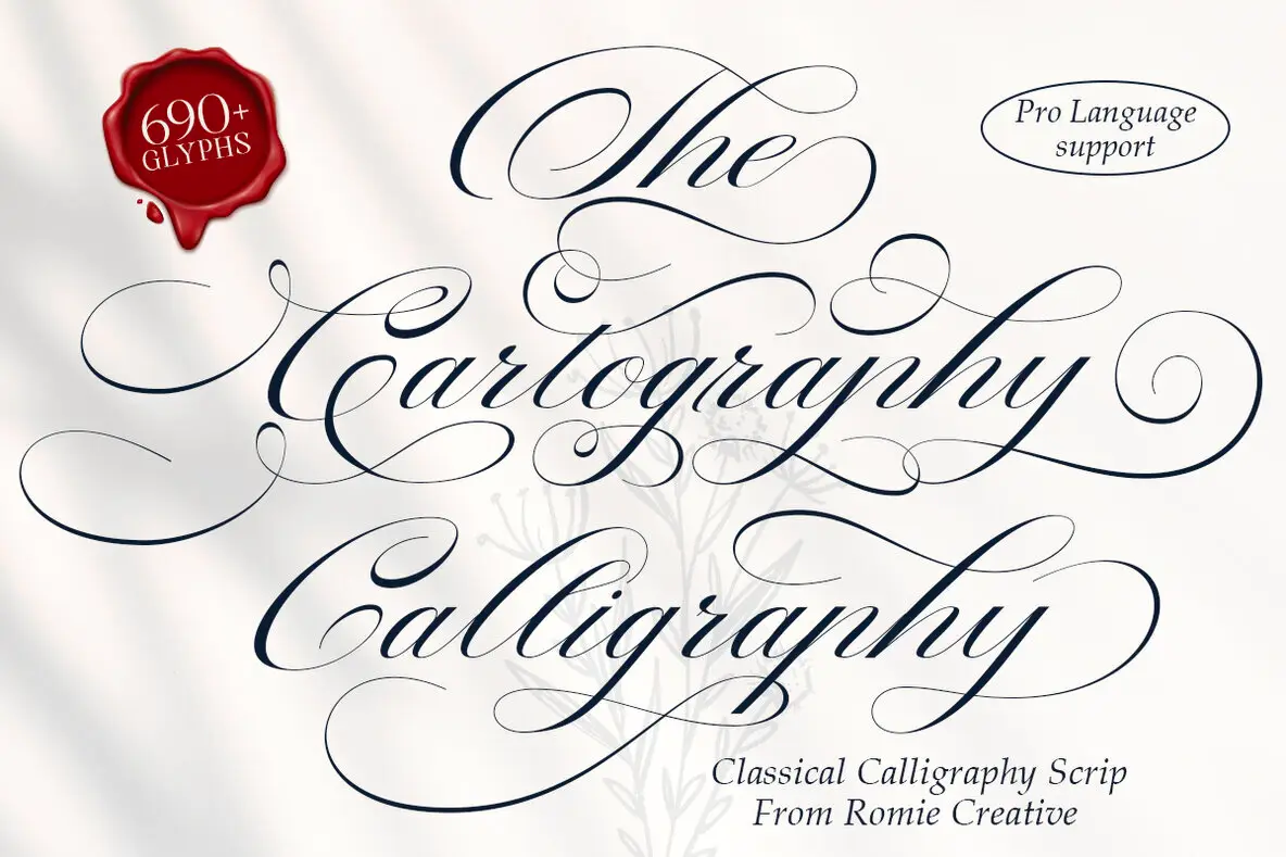 The Cartography Calligraphy