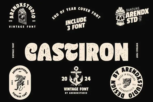 Castiron Font