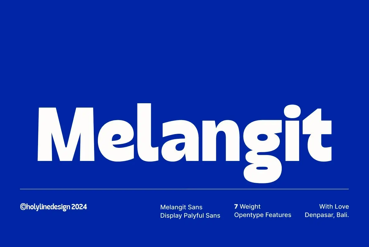 Melangit Sans