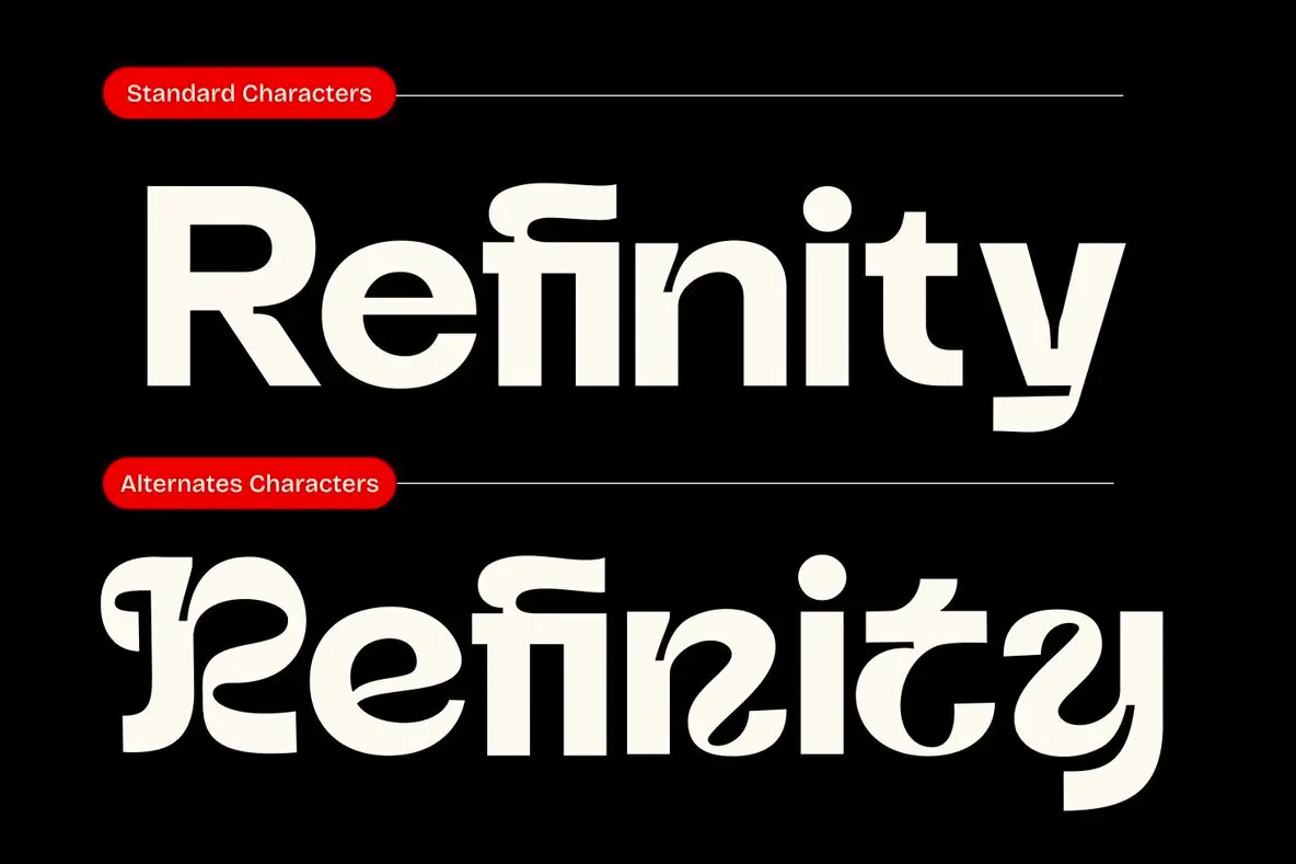 Refinement Font Refinity Font - FontPath