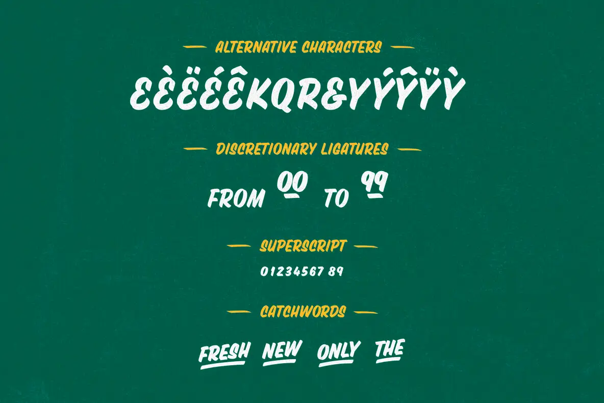 Broccolini Font - Fontpath
