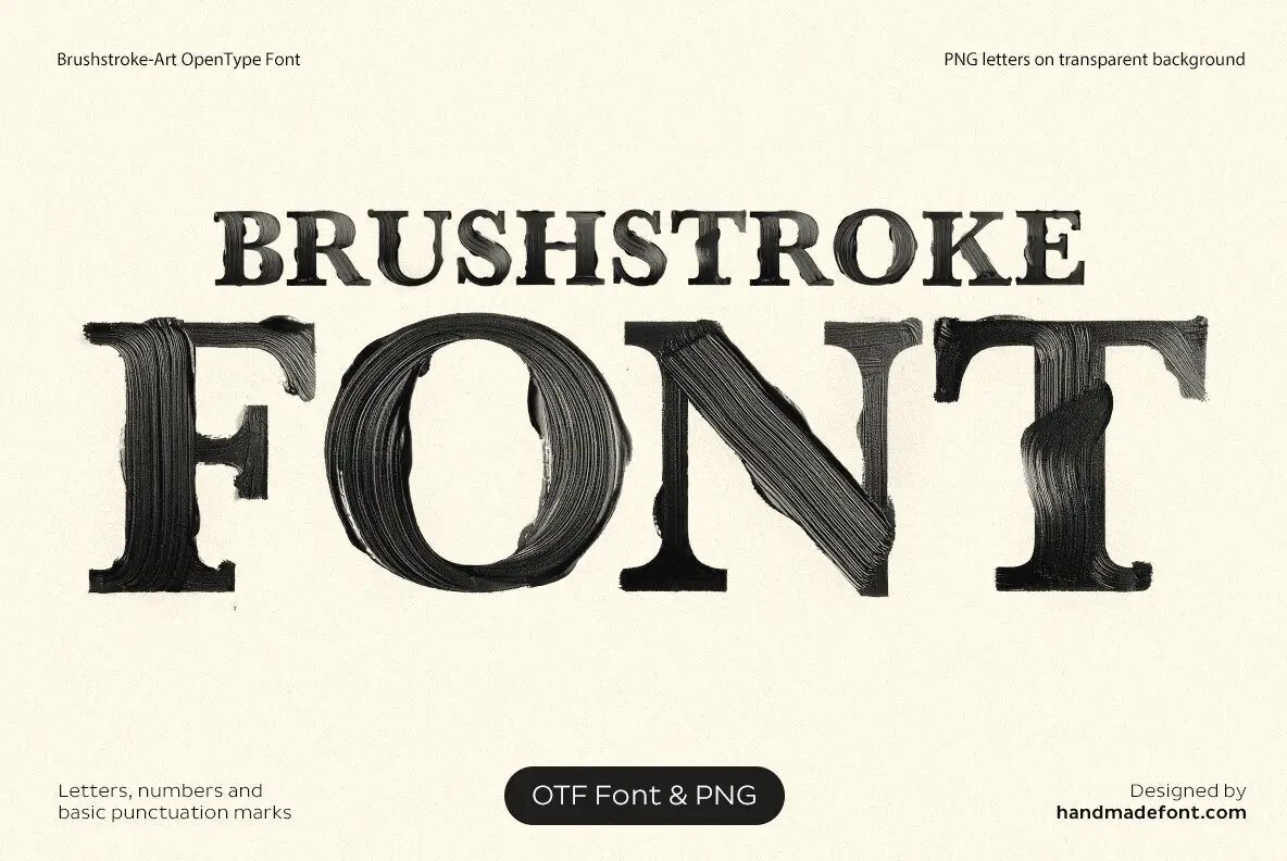 Brushstroke Art SVG
