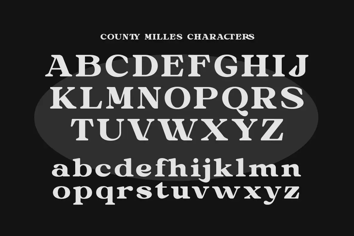 County Miles Font - FontPath