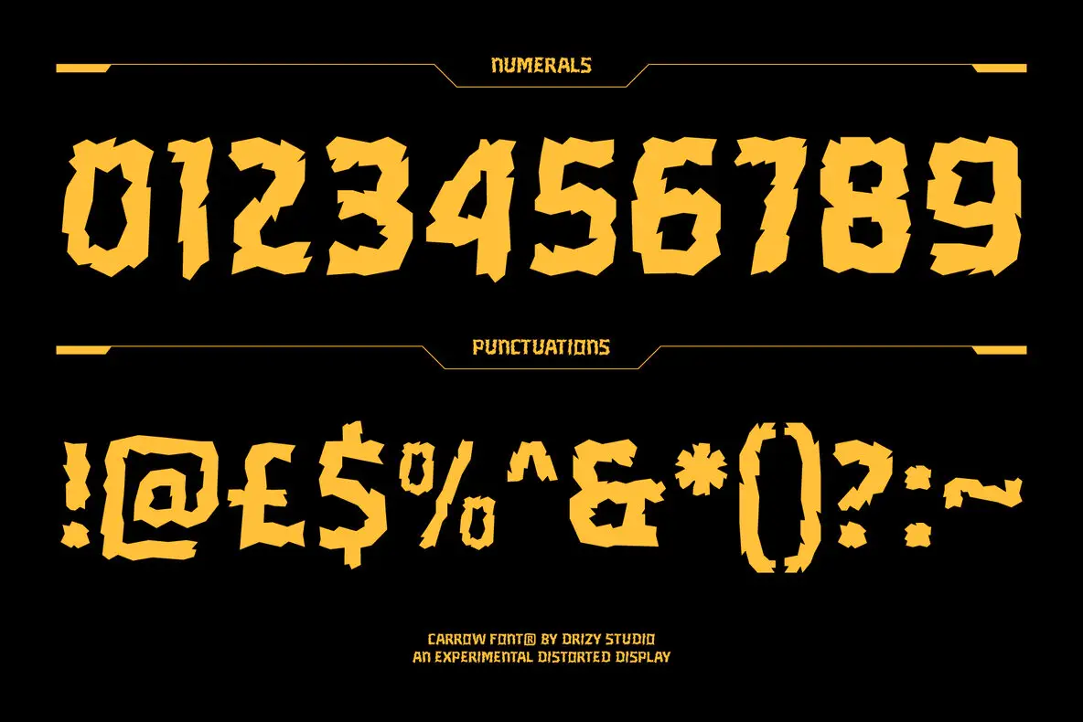 Carrow Overlay Carrow Font - FontPath