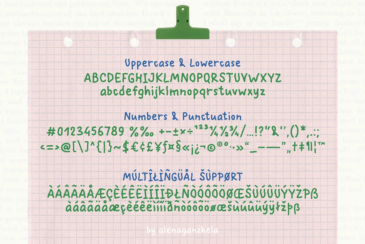 Easy Peasy Font - YouWorkForThem