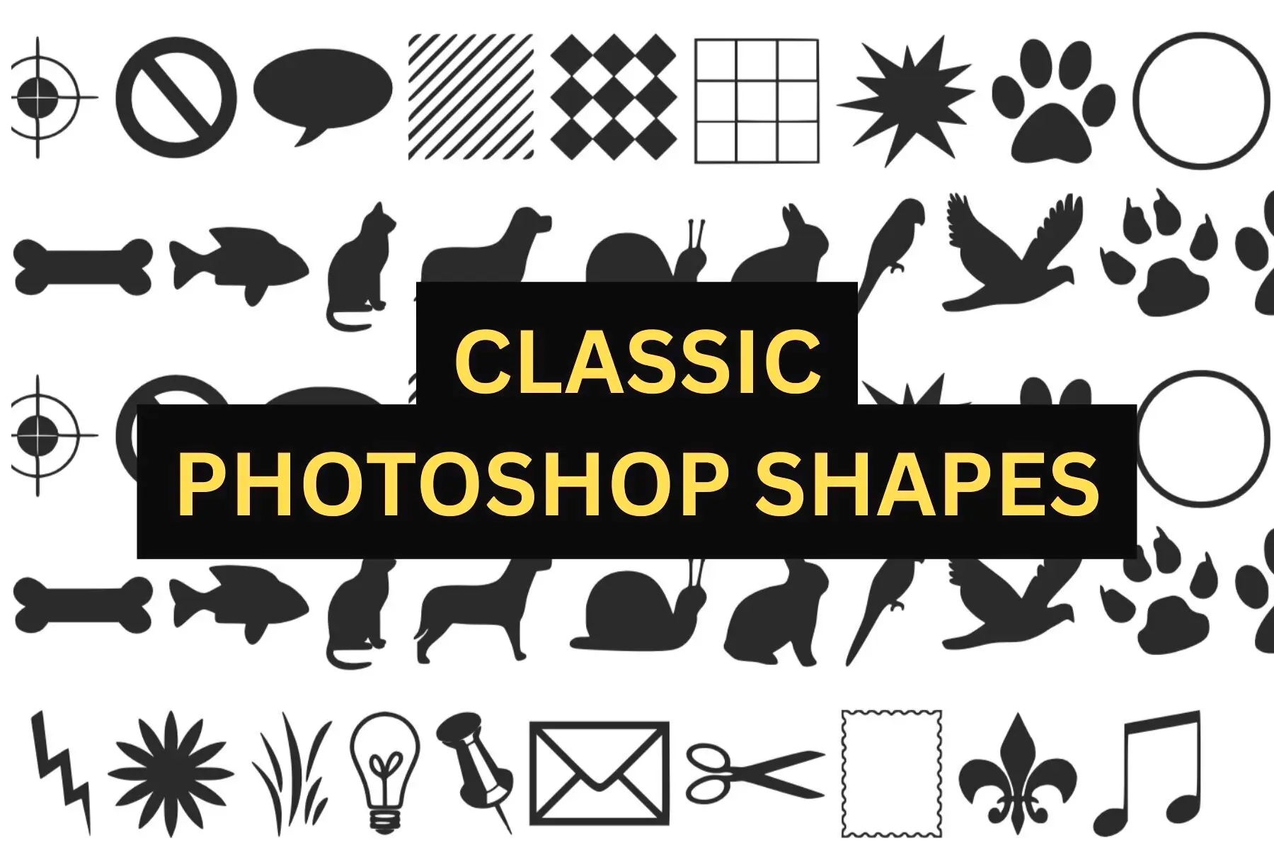 Classic Photoshop Shapes