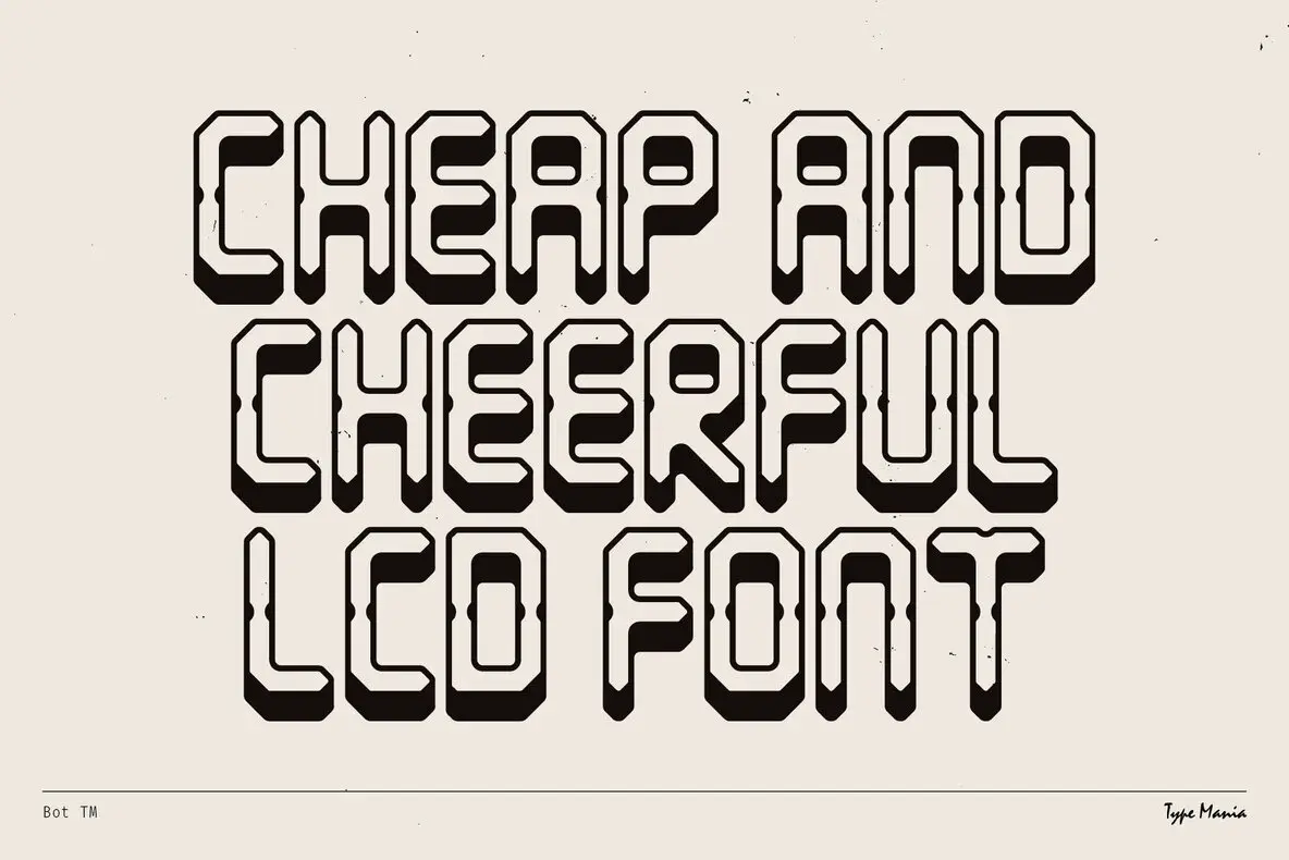 Bot Neue Font Bot TM Font - FontPath